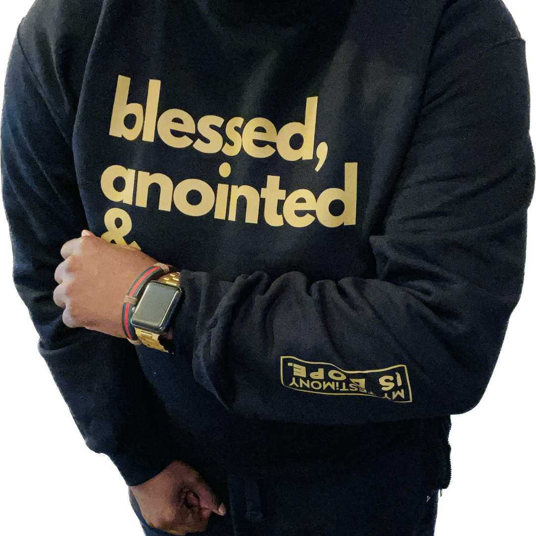 The B-A-G Lifestyle Premium Sweatshirt - Black/Gold