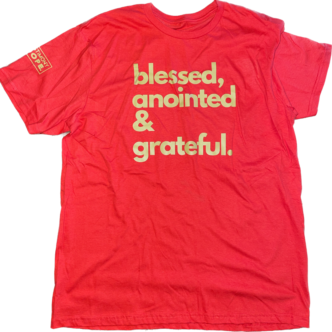 The B-A-G Lifestyle Tee & Tote - Red/Gold (Limited Edition Bundle)